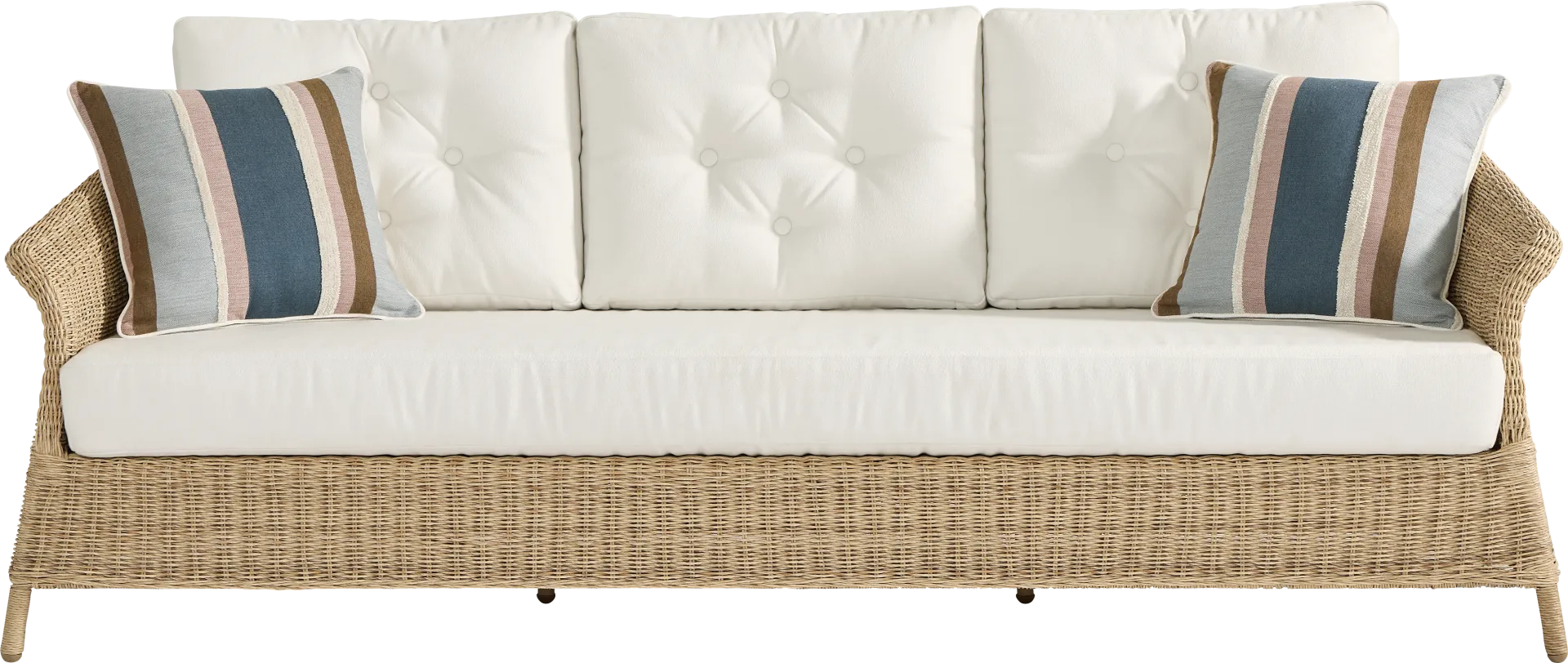 Sarina Bay Natural 3 Pc Outdoor Seating Set - Image 2