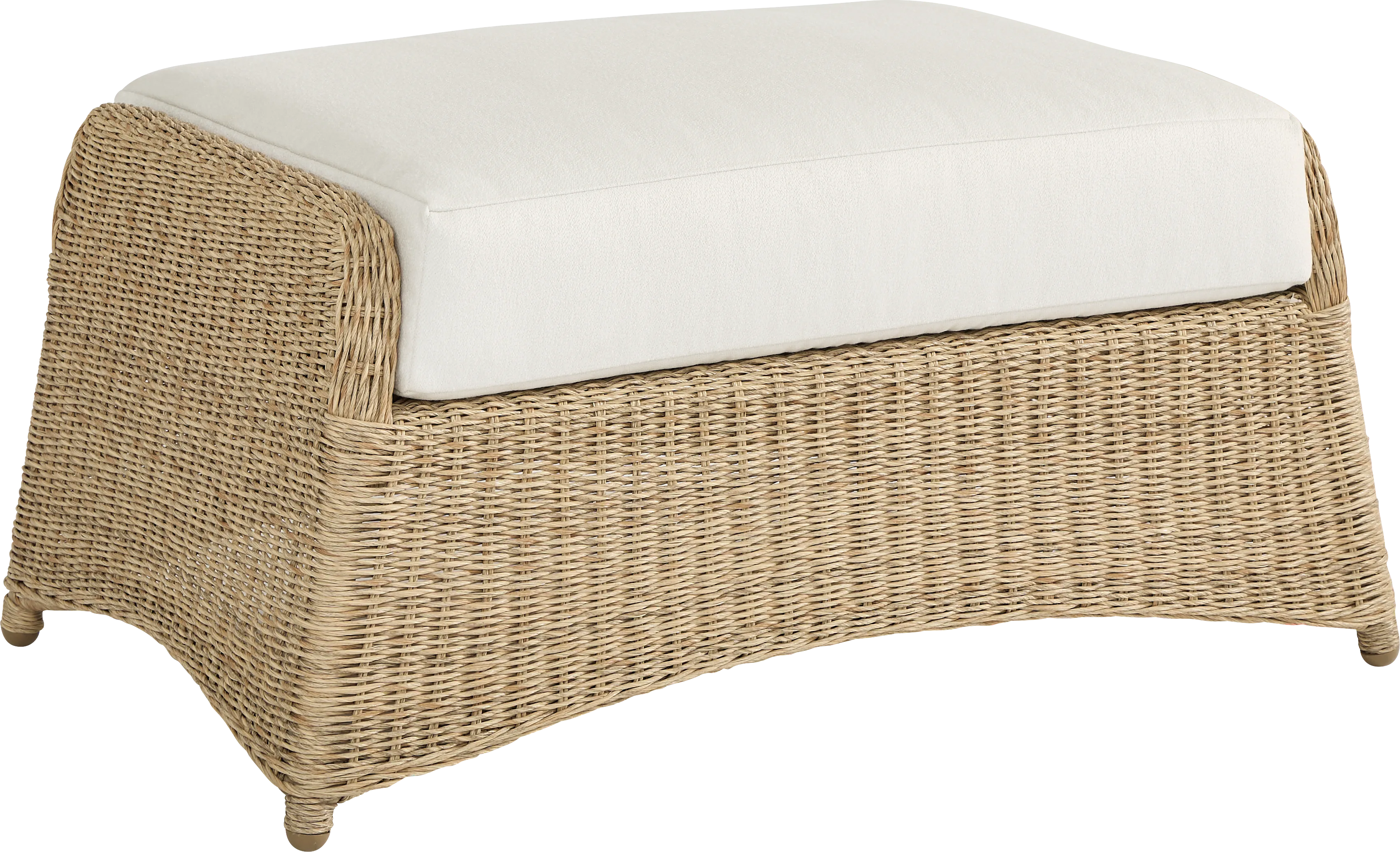 Sarina Bay Natural Outdoor Ottoman - Thumbnail - Image 1
