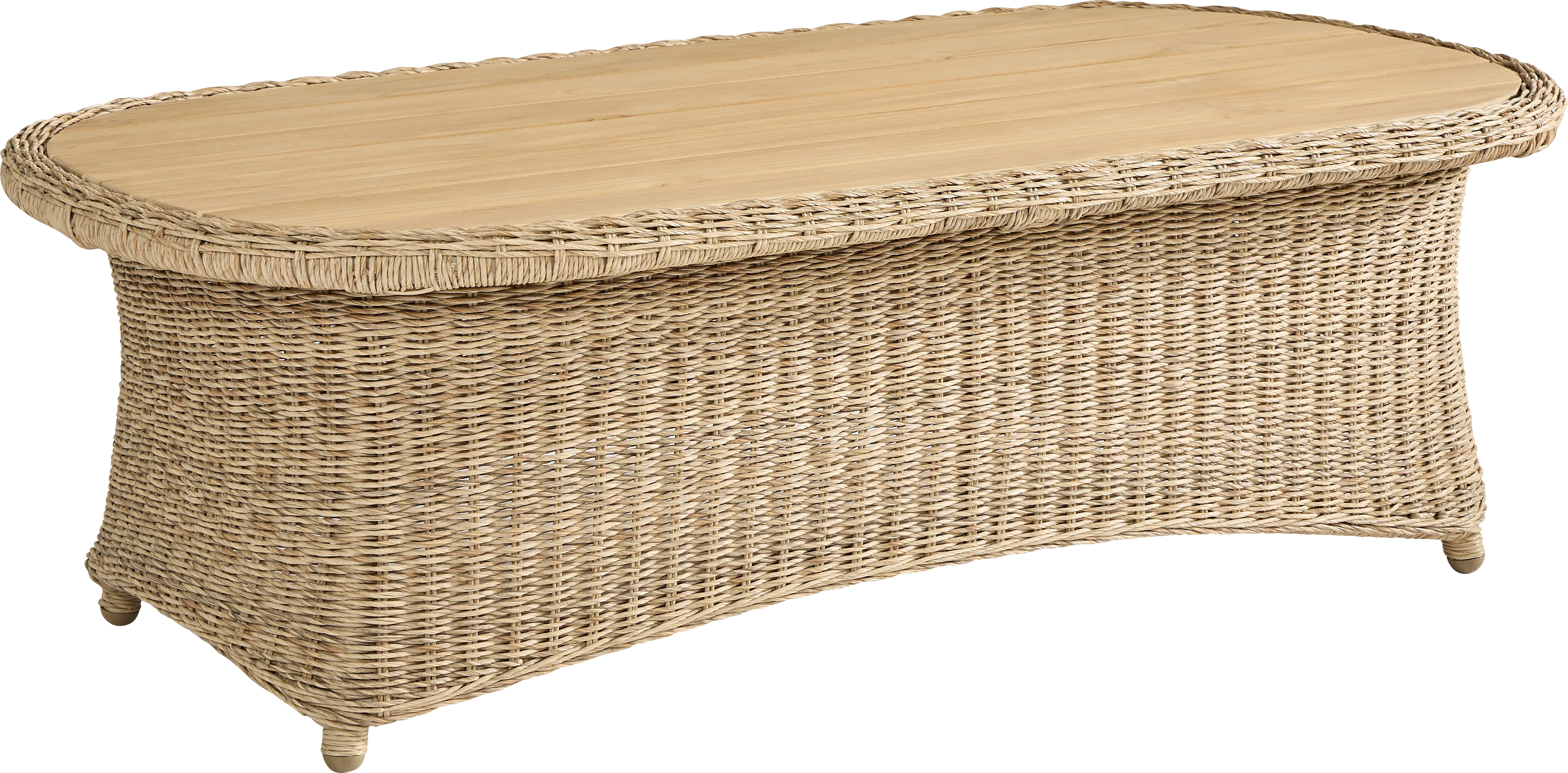 Sarina Bay Natural 4 Pc Outdoor Loveseat Seating Set - Thumbnail - Image 8