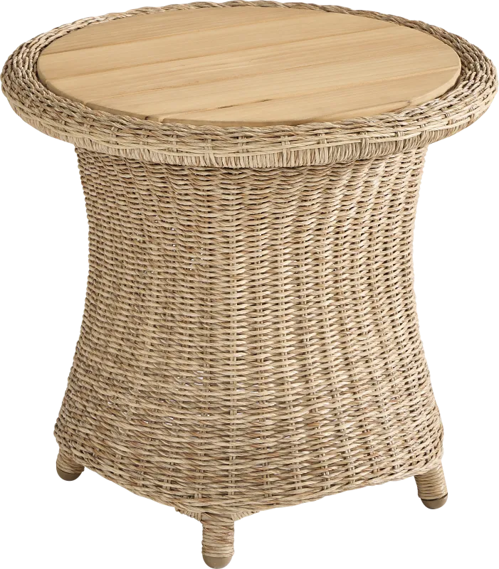 Sarina Bay Natural Outdoor End Table