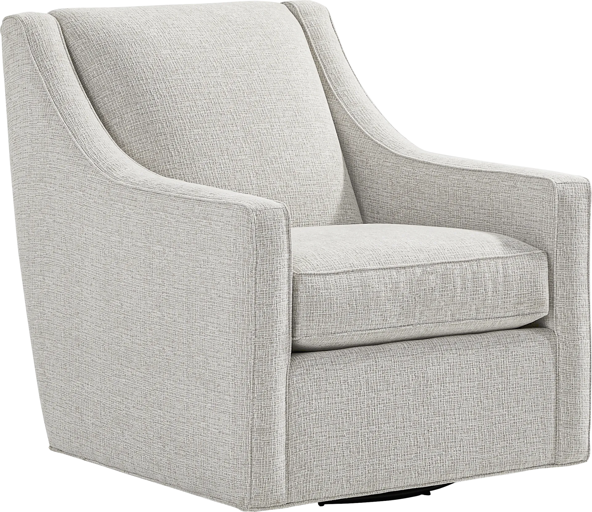 Bedford Park Ivory Swivel Chair - Image 1