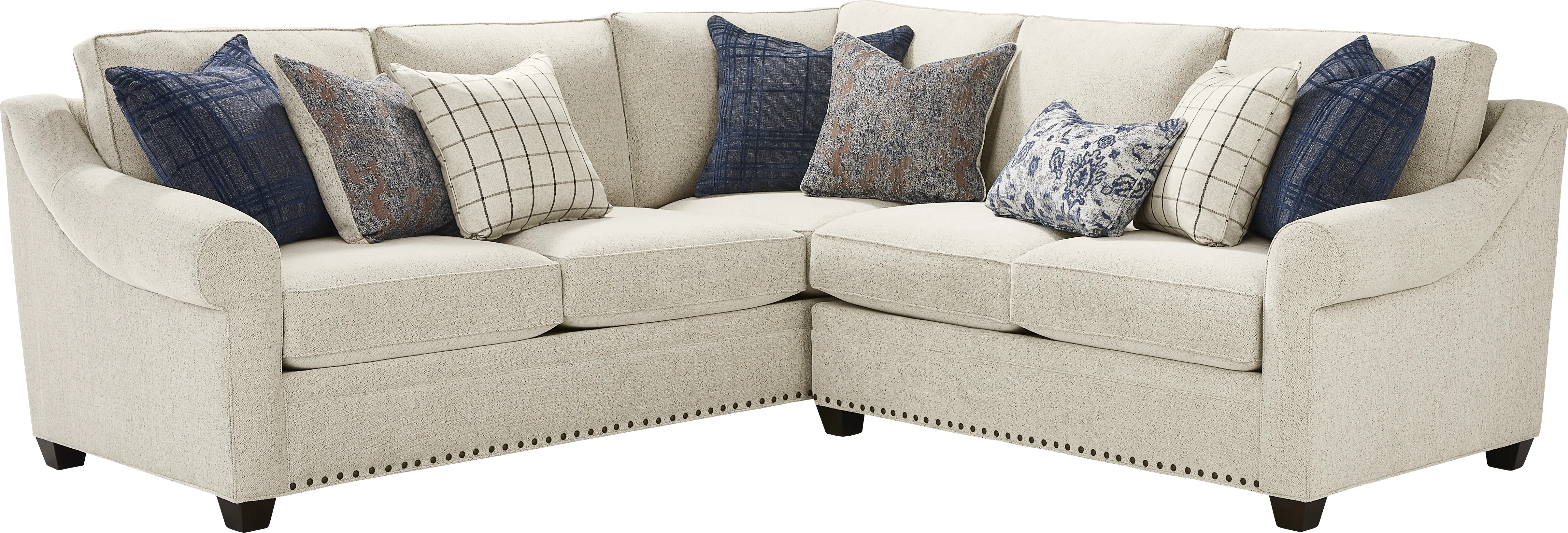 Parkview Beige 5 Pc Sectional Living Room - Thumbnail - Image 2