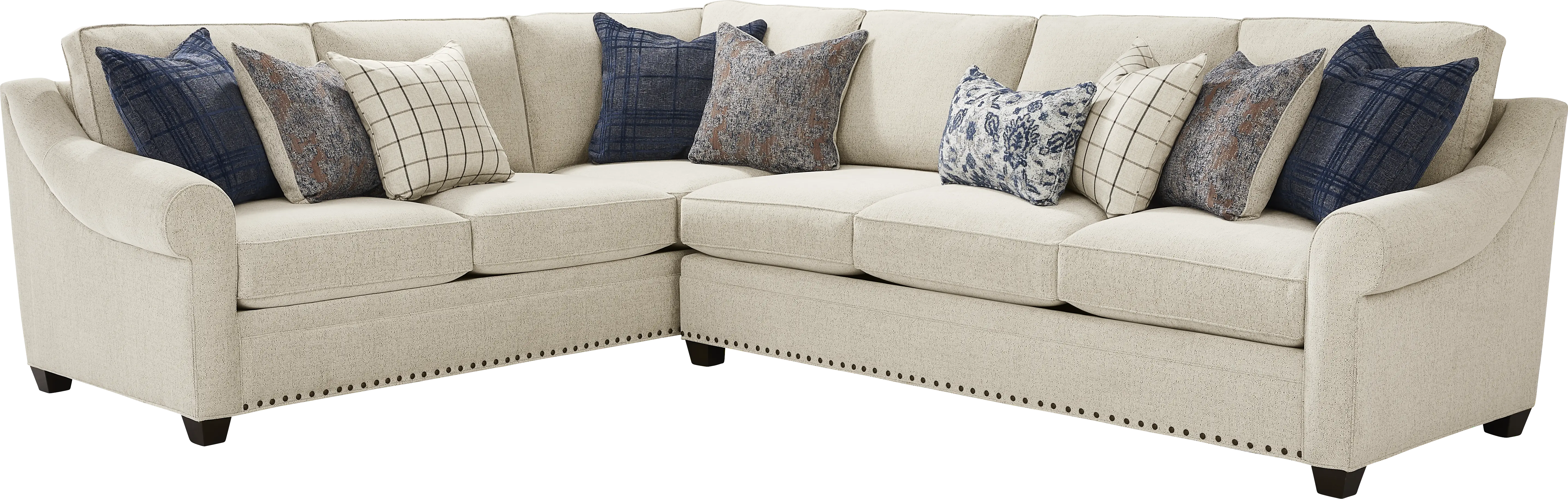 Parkview Beige 2 Pc Sectional - Thumbnail - Image 1