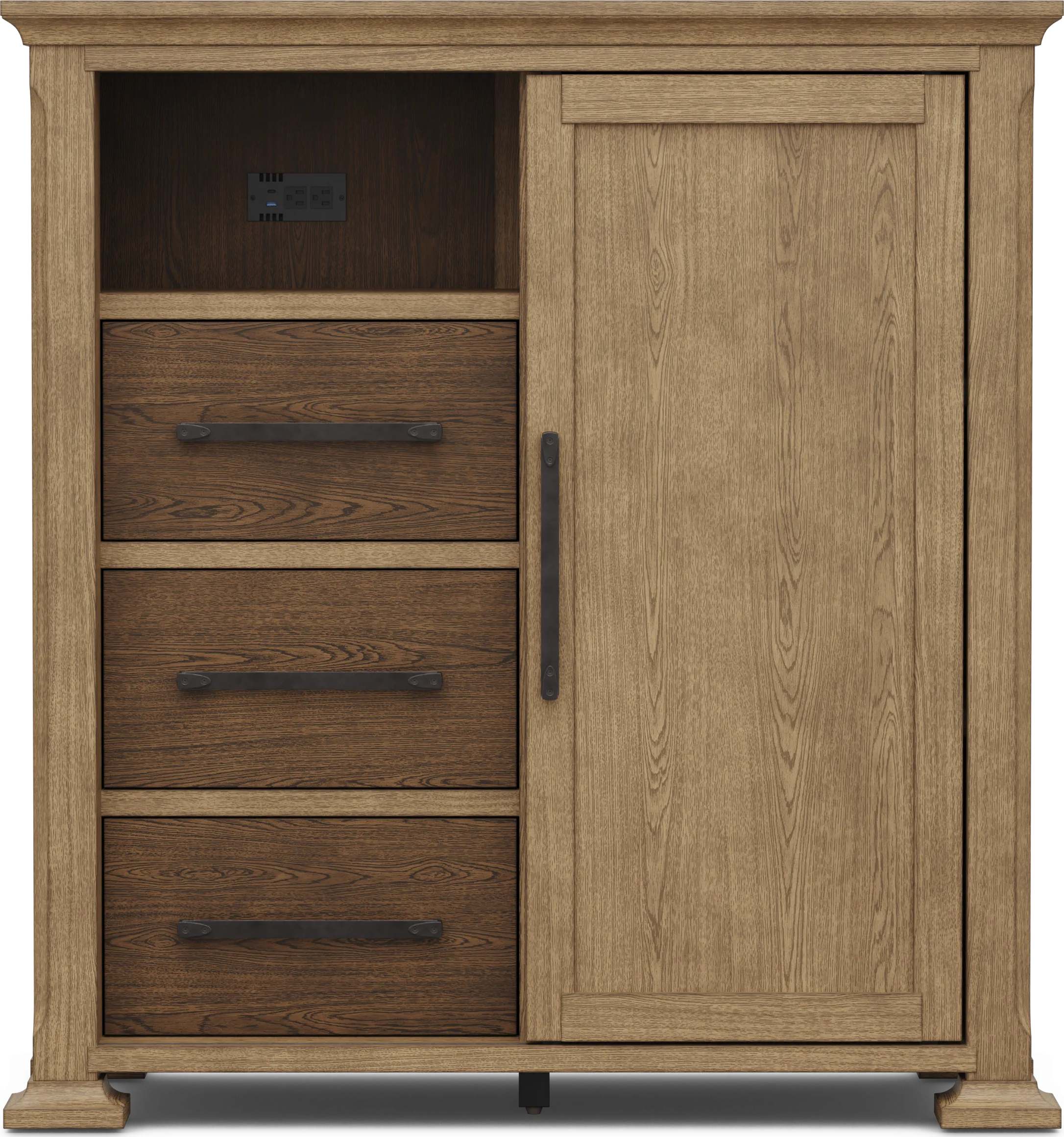 Telluride Brown Door Chest - Thumbnail - Image 1
