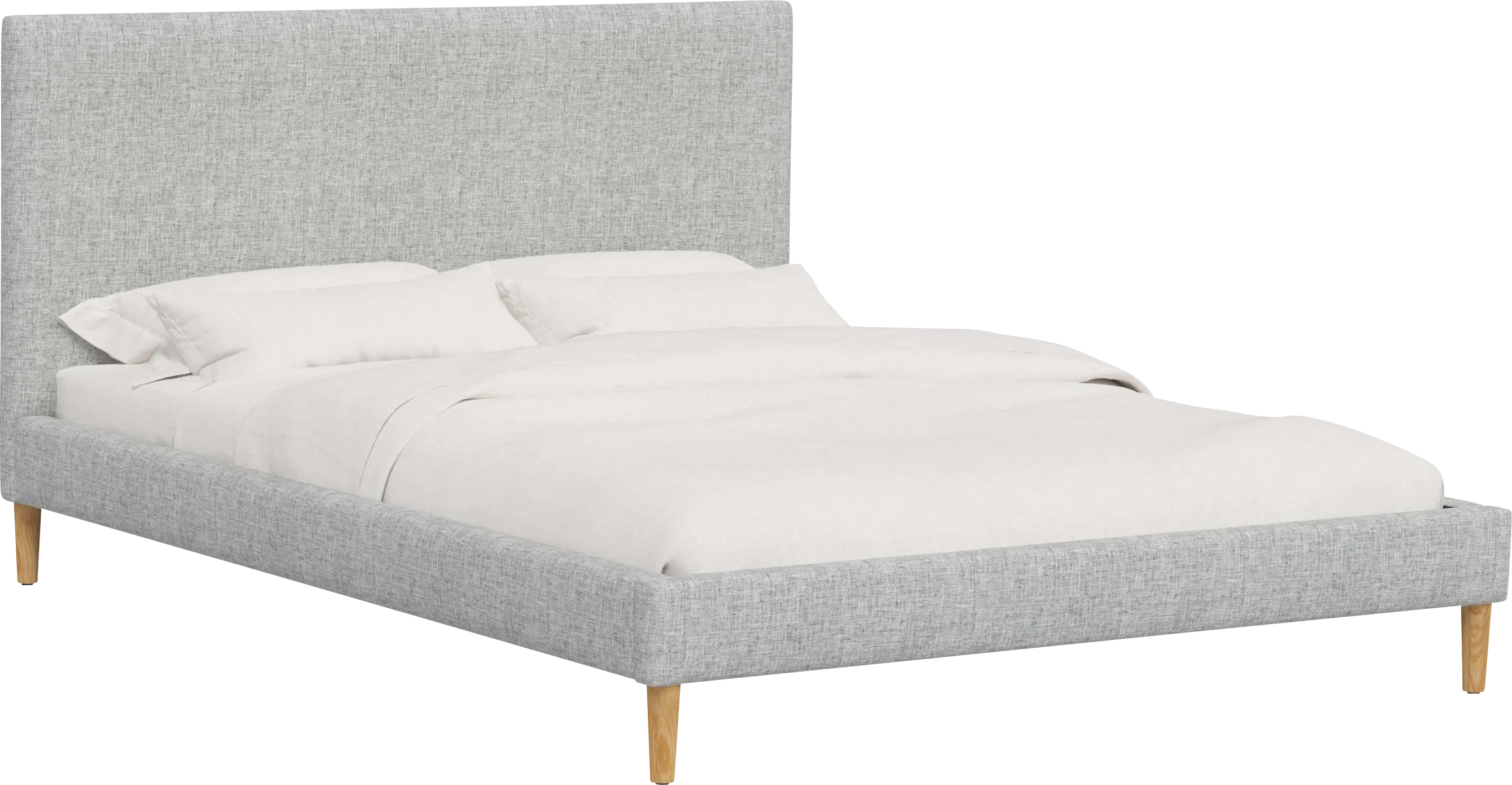 Cenwyn Gray Cal King Platform Bed - Thumbnail - Image 1