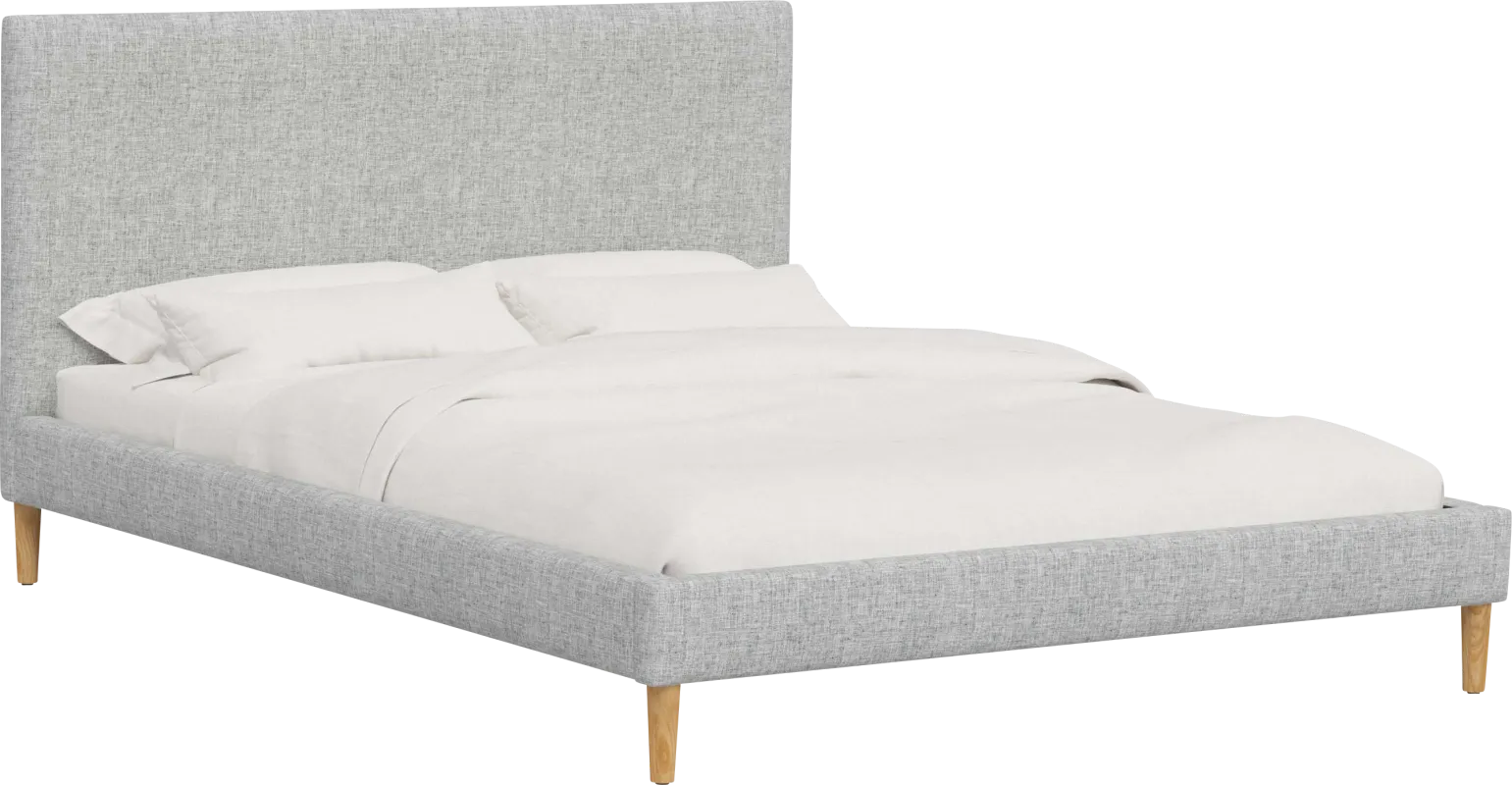 Cenwyn Gray Cal King Platform Bed