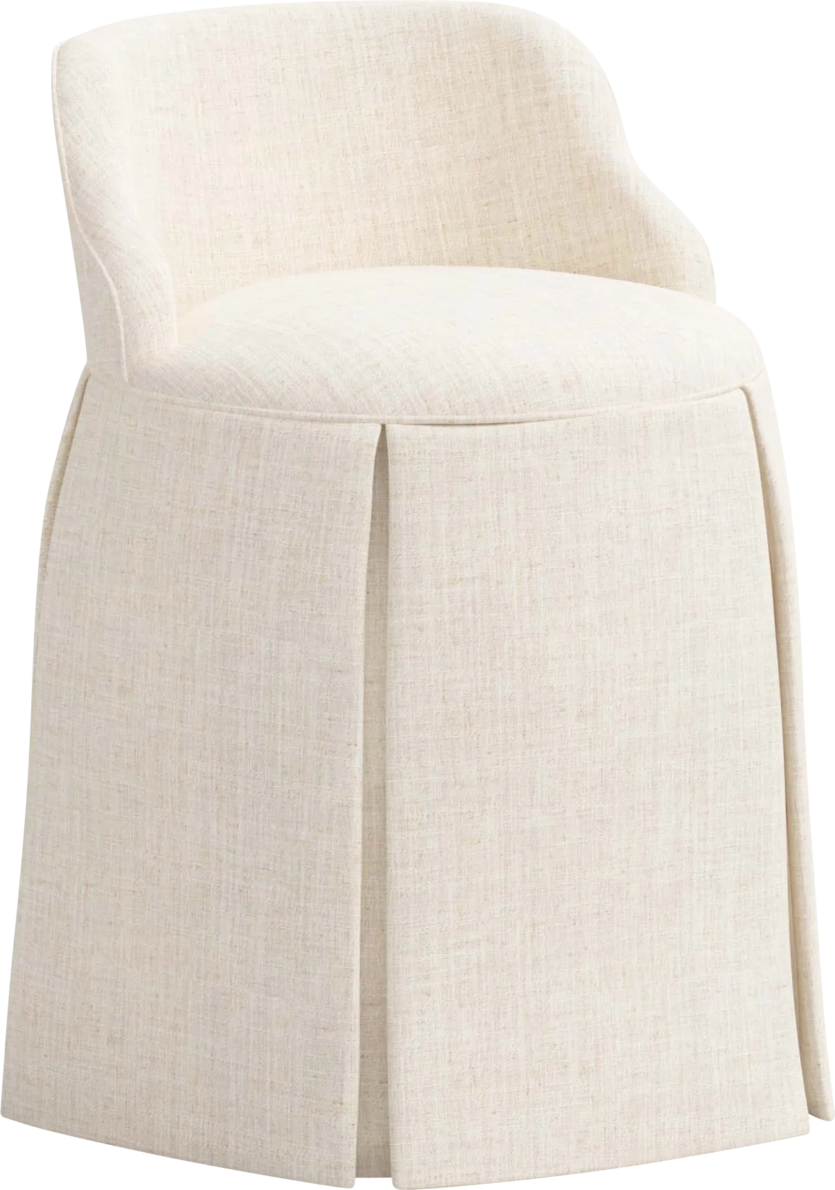 Ifanna Beige Skirted Vanity - Image 1