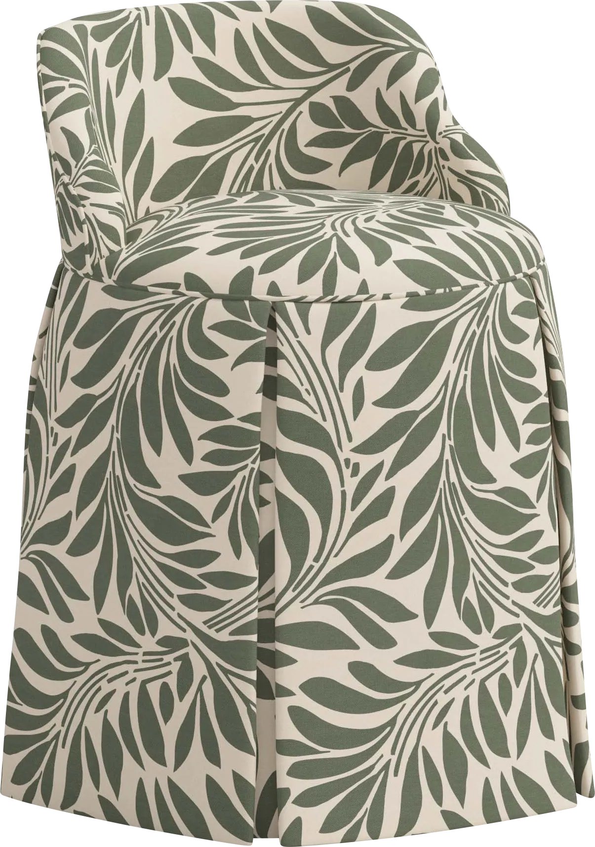Ifanna Green Skirted Vanity - Image 1