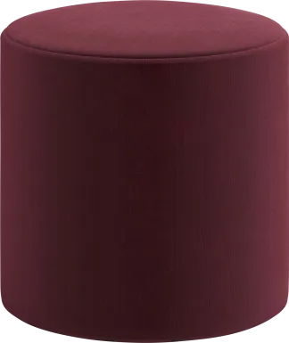 Moyle Red Ottoman