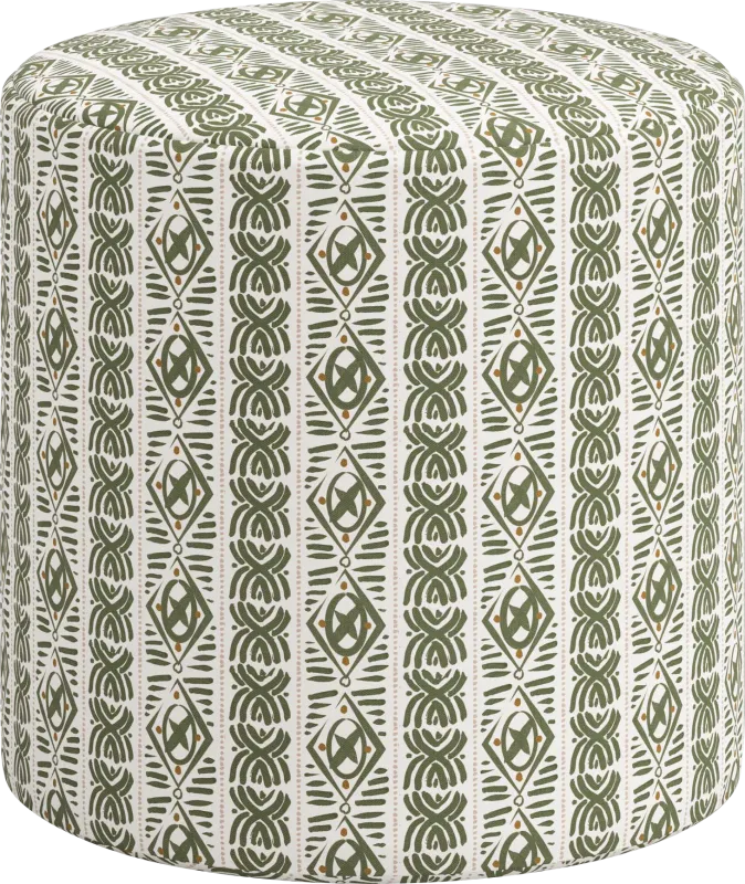 Moyle Green Ottoman