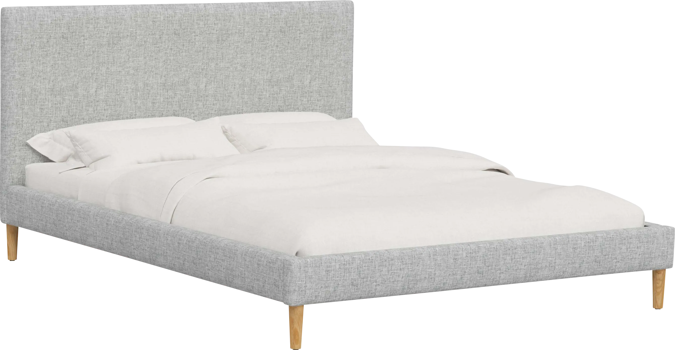 Cenwyn Gray Twin Platform Bed - Thumbnail - Image 1