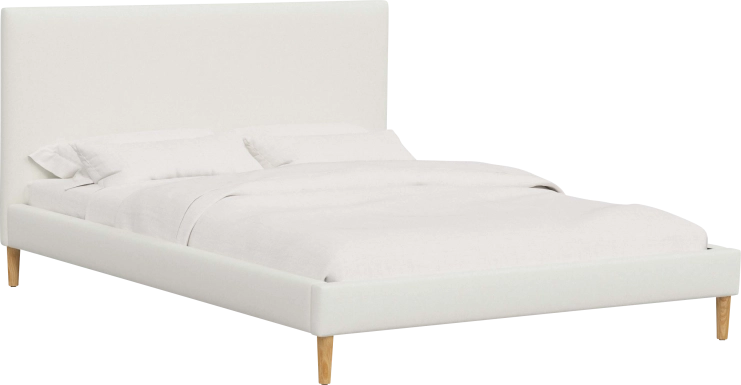 Cenwyn White Full Platform Bed
