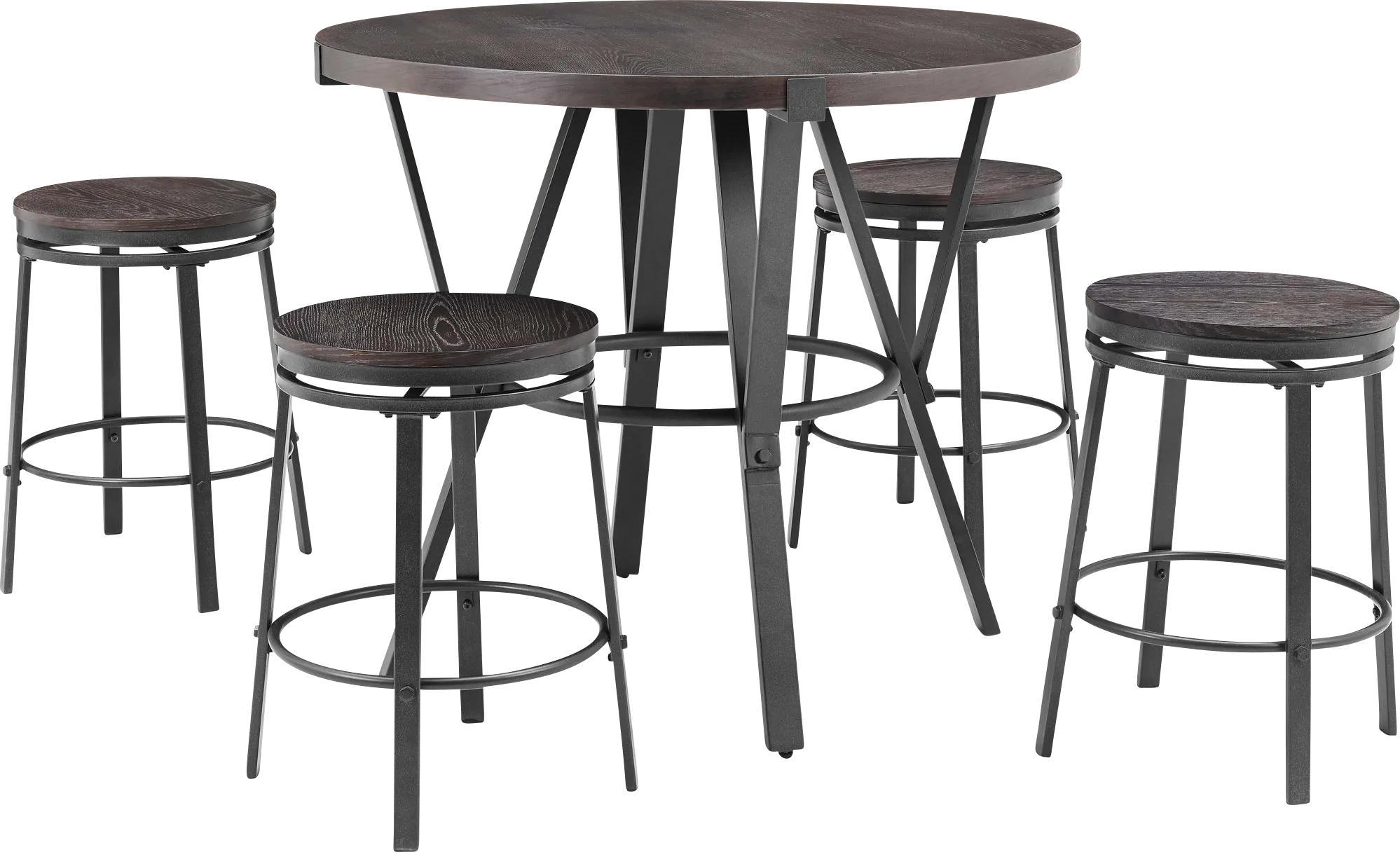 Abgale Gray Dining Set - Thumbnail - Image 1