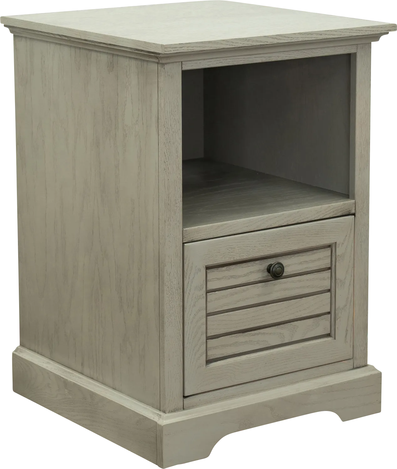 Baozi Beige File Cabinet - Image 1