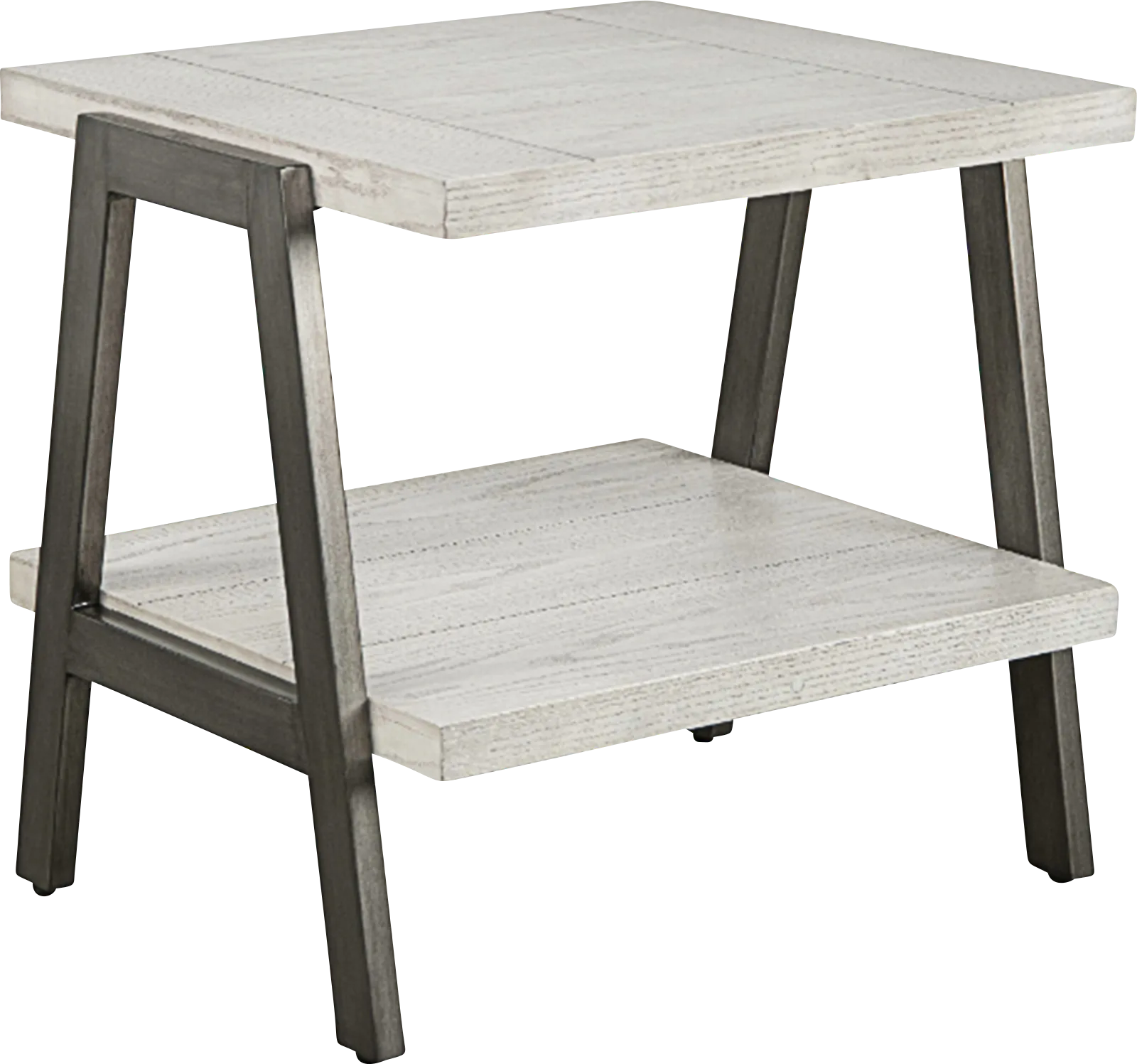 Myha Beige End Table - Image 1