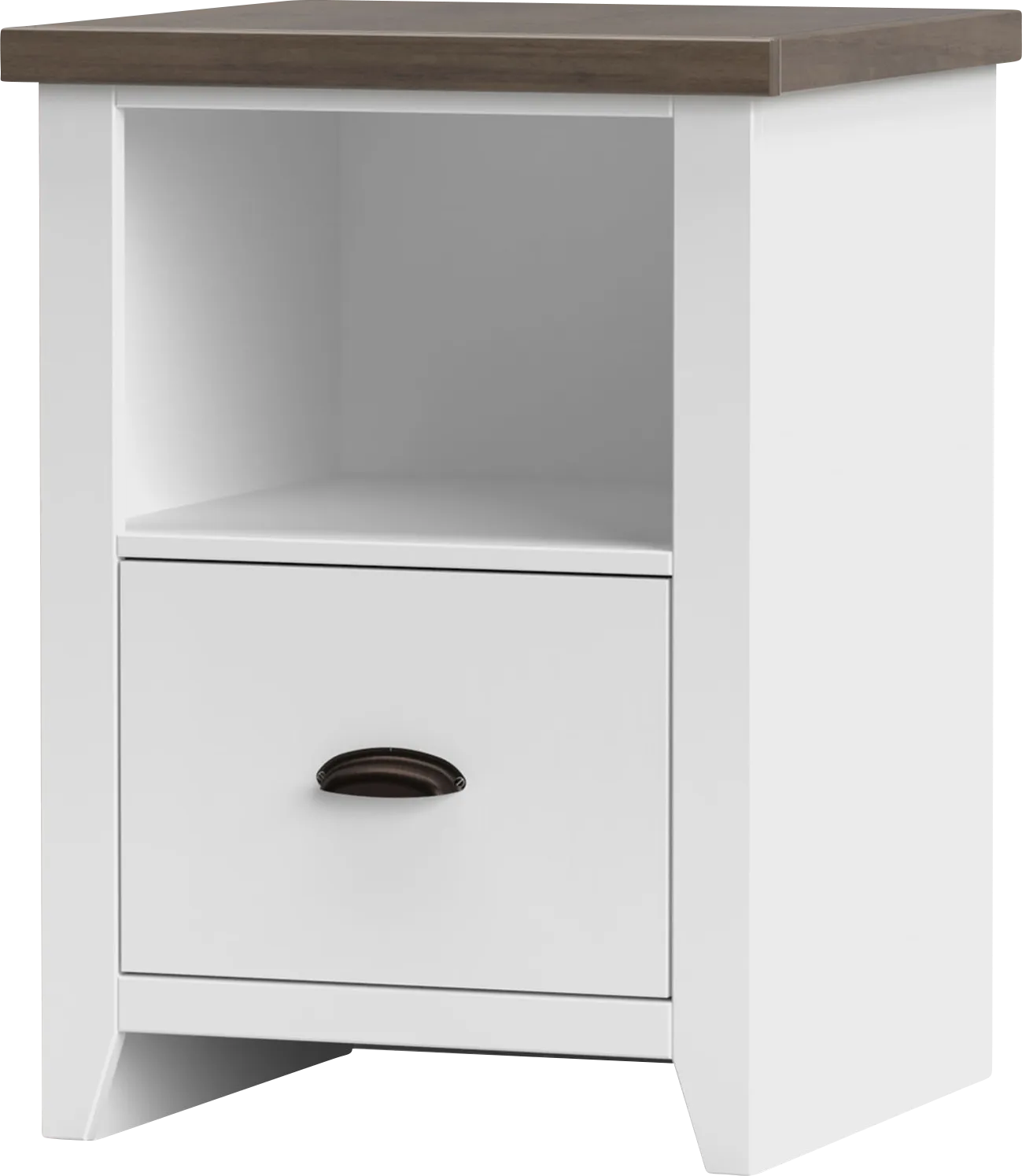 Soniya White End Table - Image 1