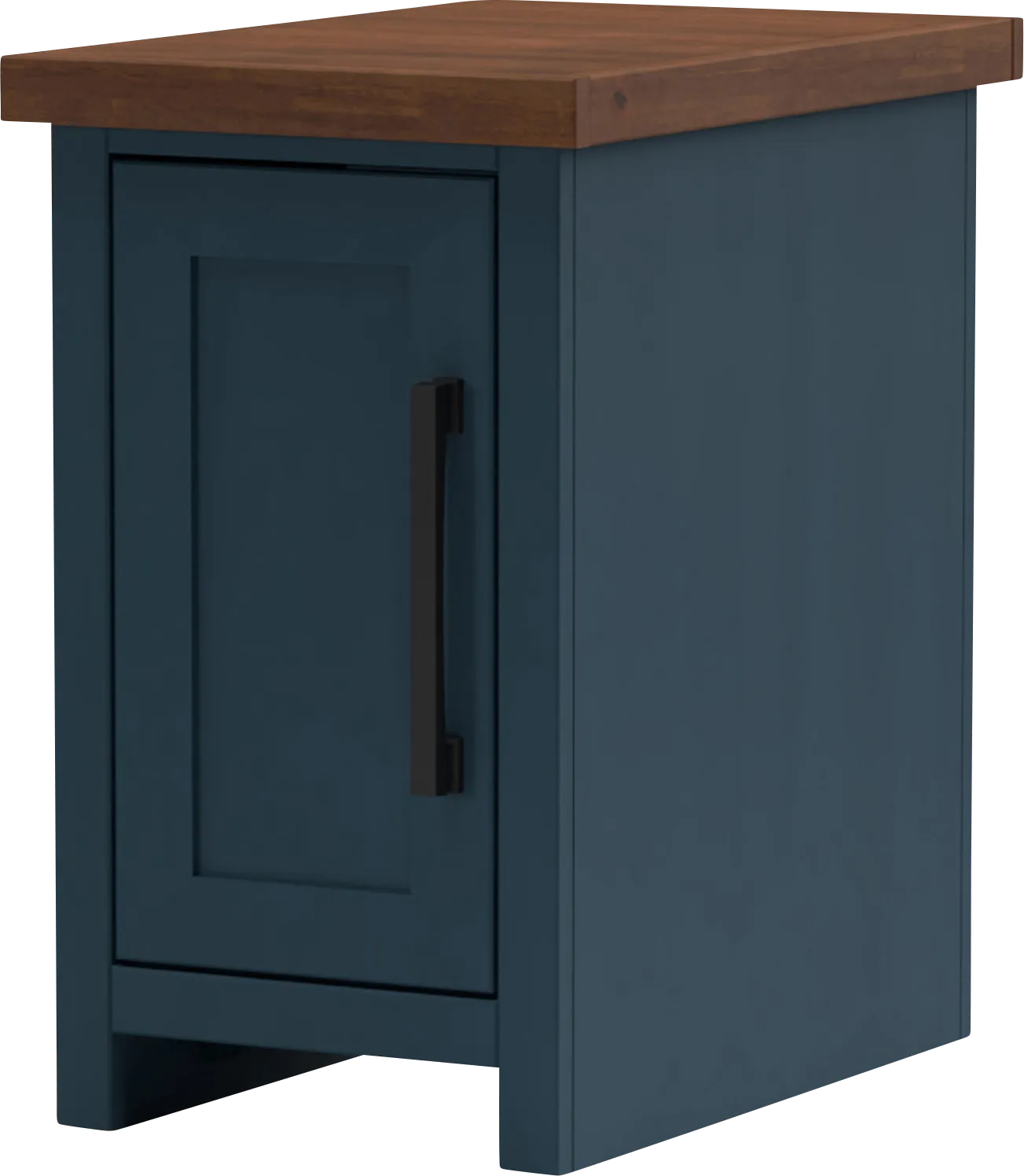 Trisano Blue Nightstand - Thumbnail - Image 1