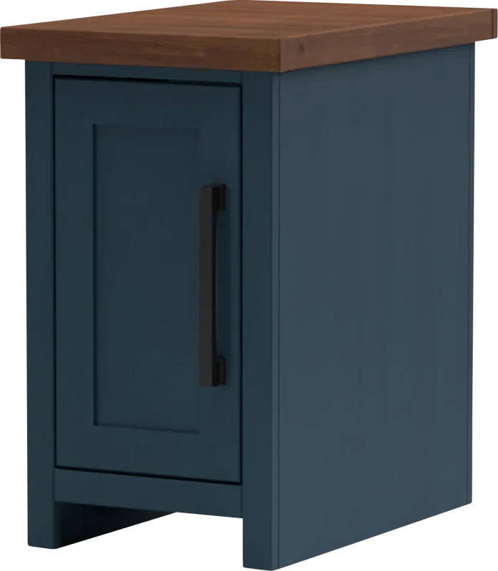 Trisano Blue Nightstand