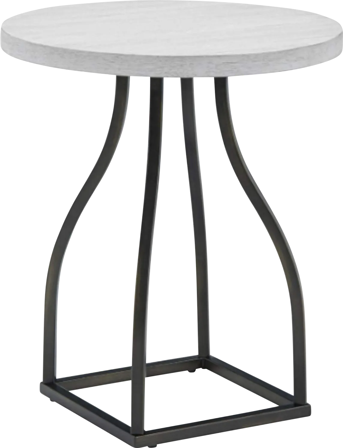 Wylaw White End Table - Image 1