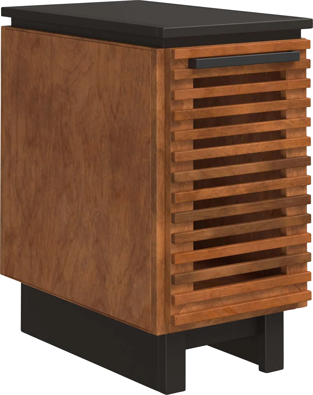 Aquil Brown Chairside Table - Image 1