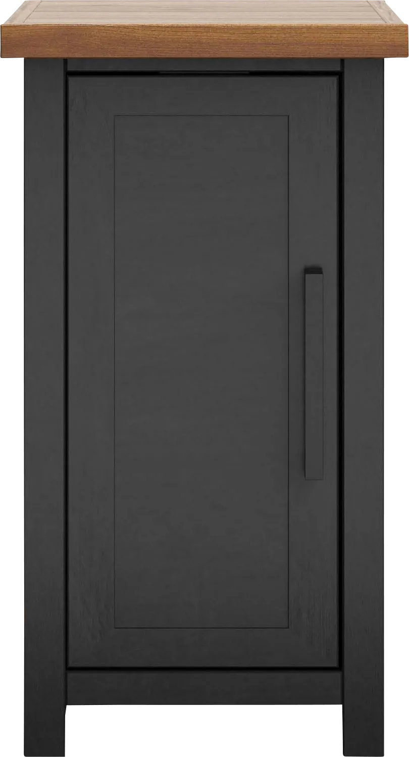 Trisano Black Nightstand - Thumbnail - Image 1