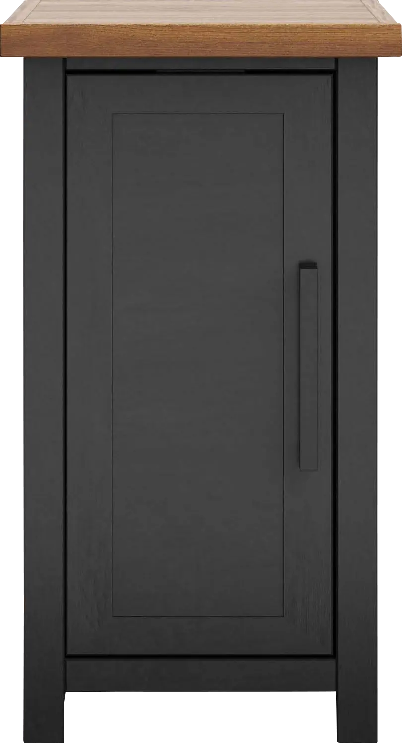 Trisano Black Nightstand