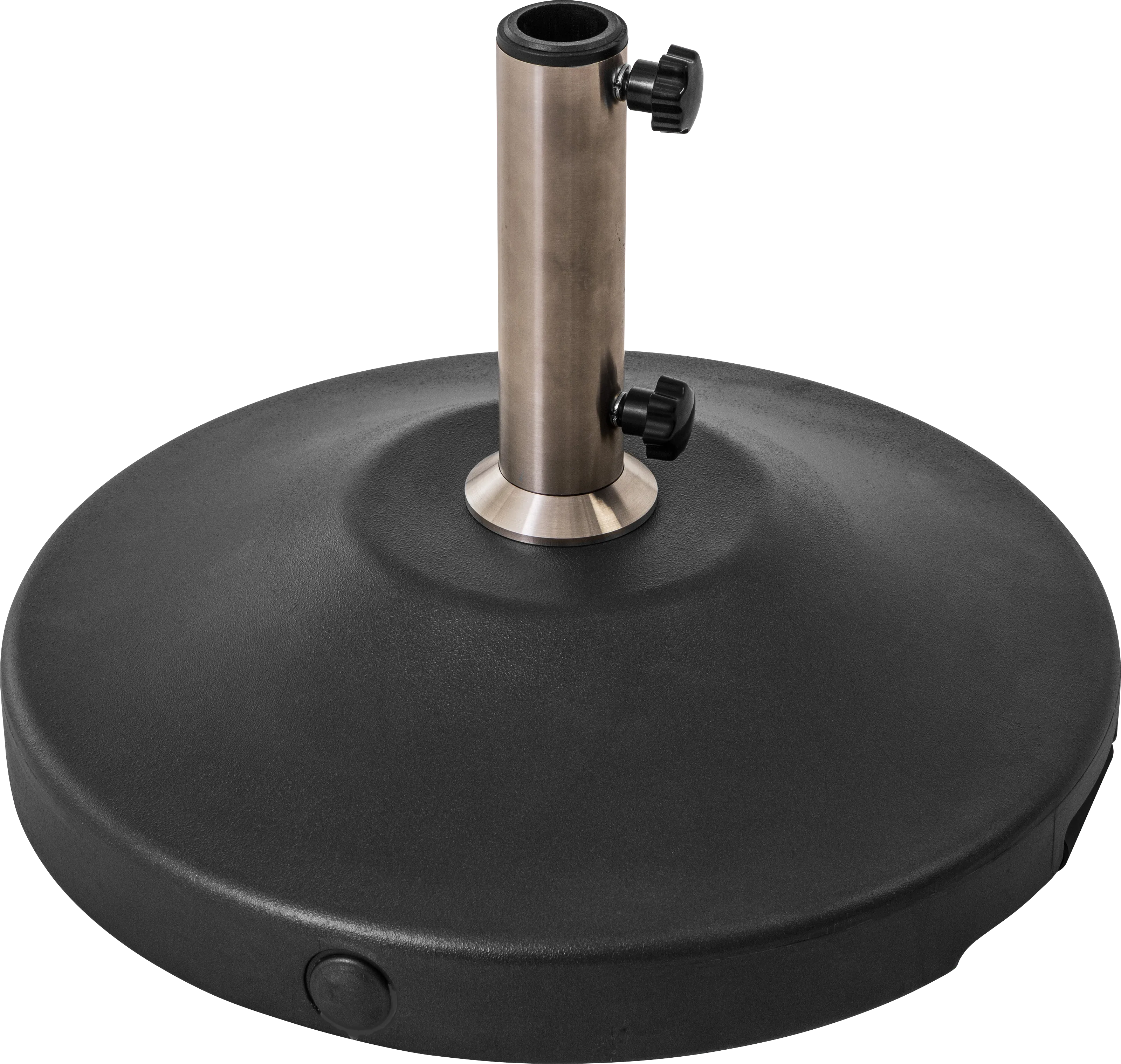 Cien Black 120 lb. Free Standing Umbrella Base With Wheel - Thumbnail - Image 1