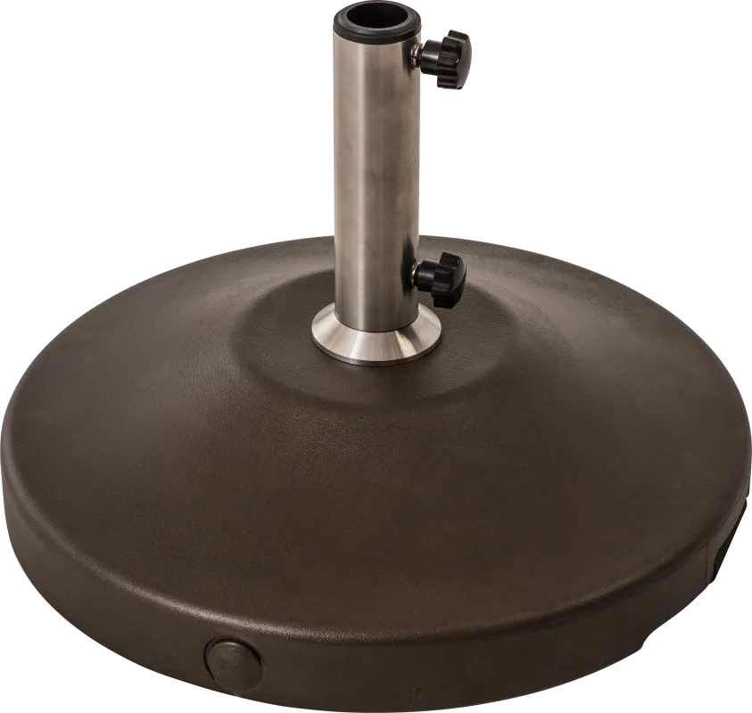 Cien Brown 120 lb. Free Standing Umbrella Base With Wheel
