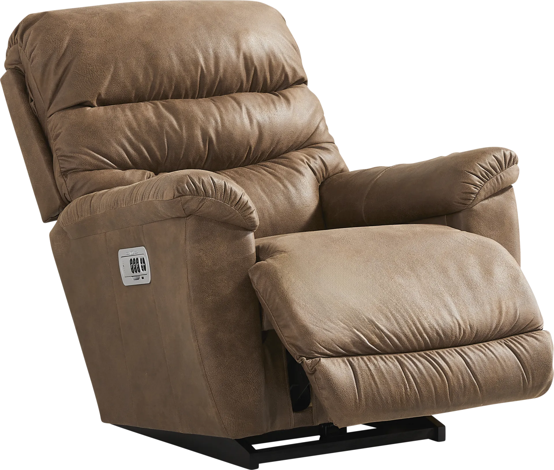 La-Z-Boy Joshua III Chestnut Dual Power Recliner - Image 1