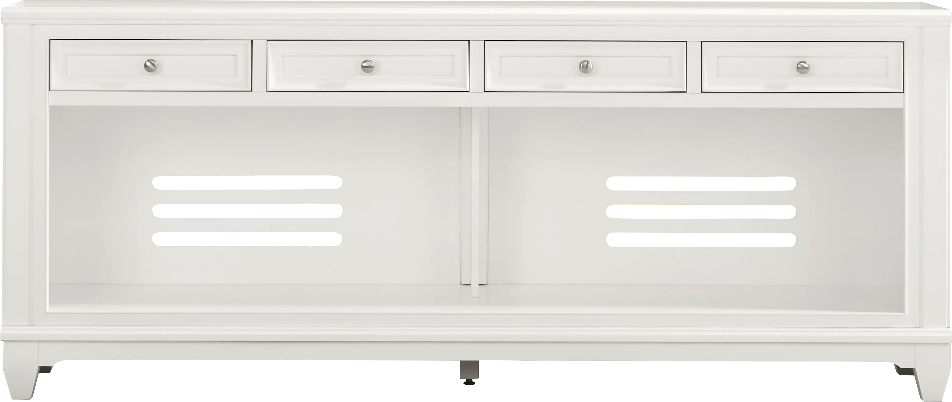 Hilton Head White 80 in. Console - Thumbnail - Image 1