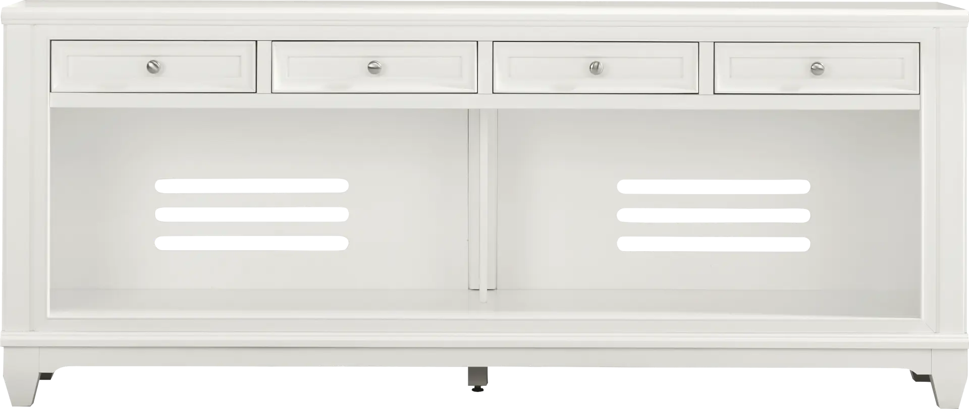Hilton Head White 80 in. Console