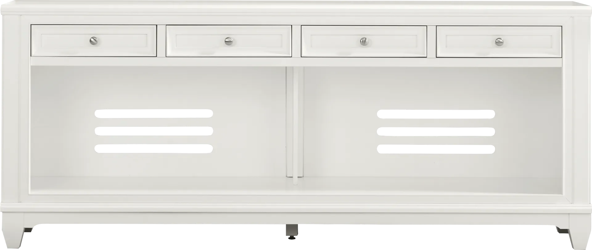 Hilton Head White 80 in. Console - Image 1