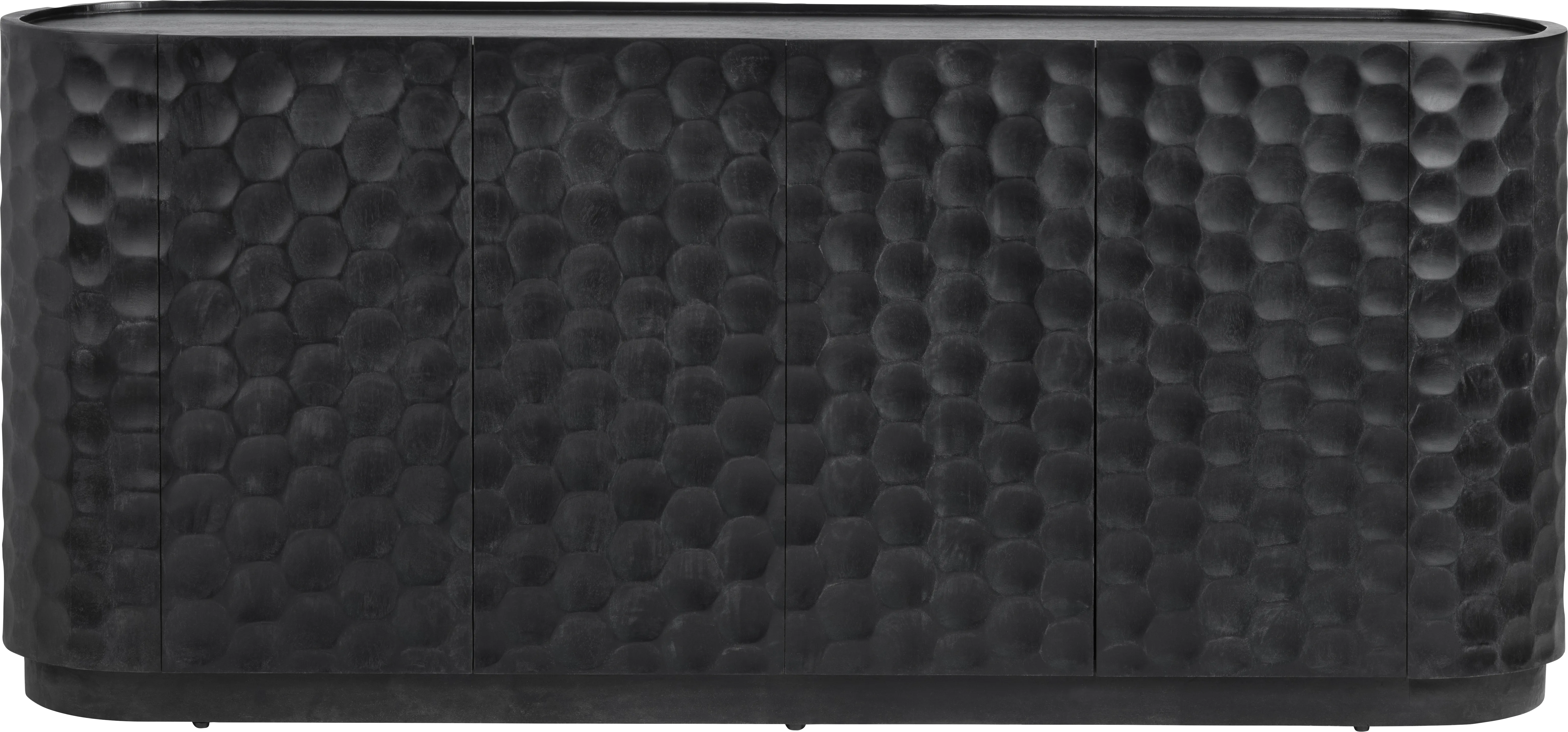 Guillory Black Credenza - Thumbnail - Image 1