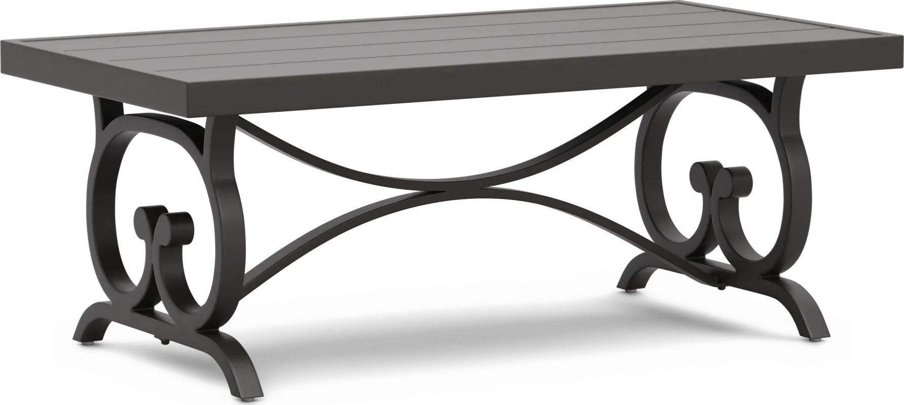 Lake Breeze Aged Bronze Outdoor Cocktail Table