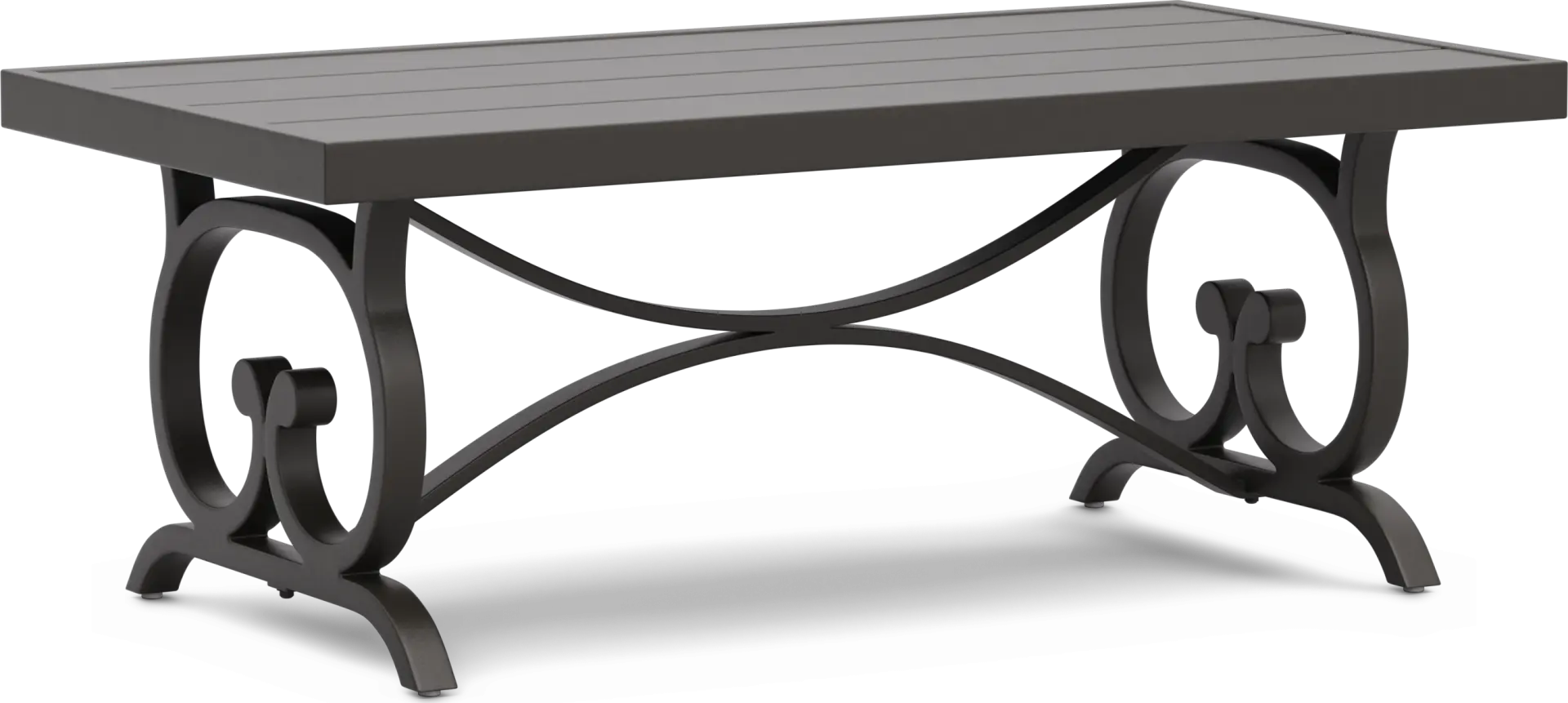 Lake Breeze Aged Bronze Outdoor Cocktail Table