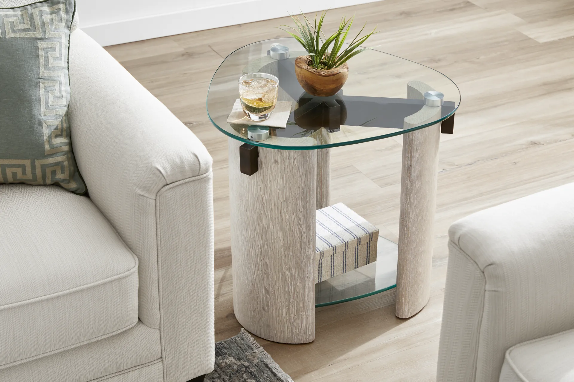 Giannis Brown End Table - Image 2
