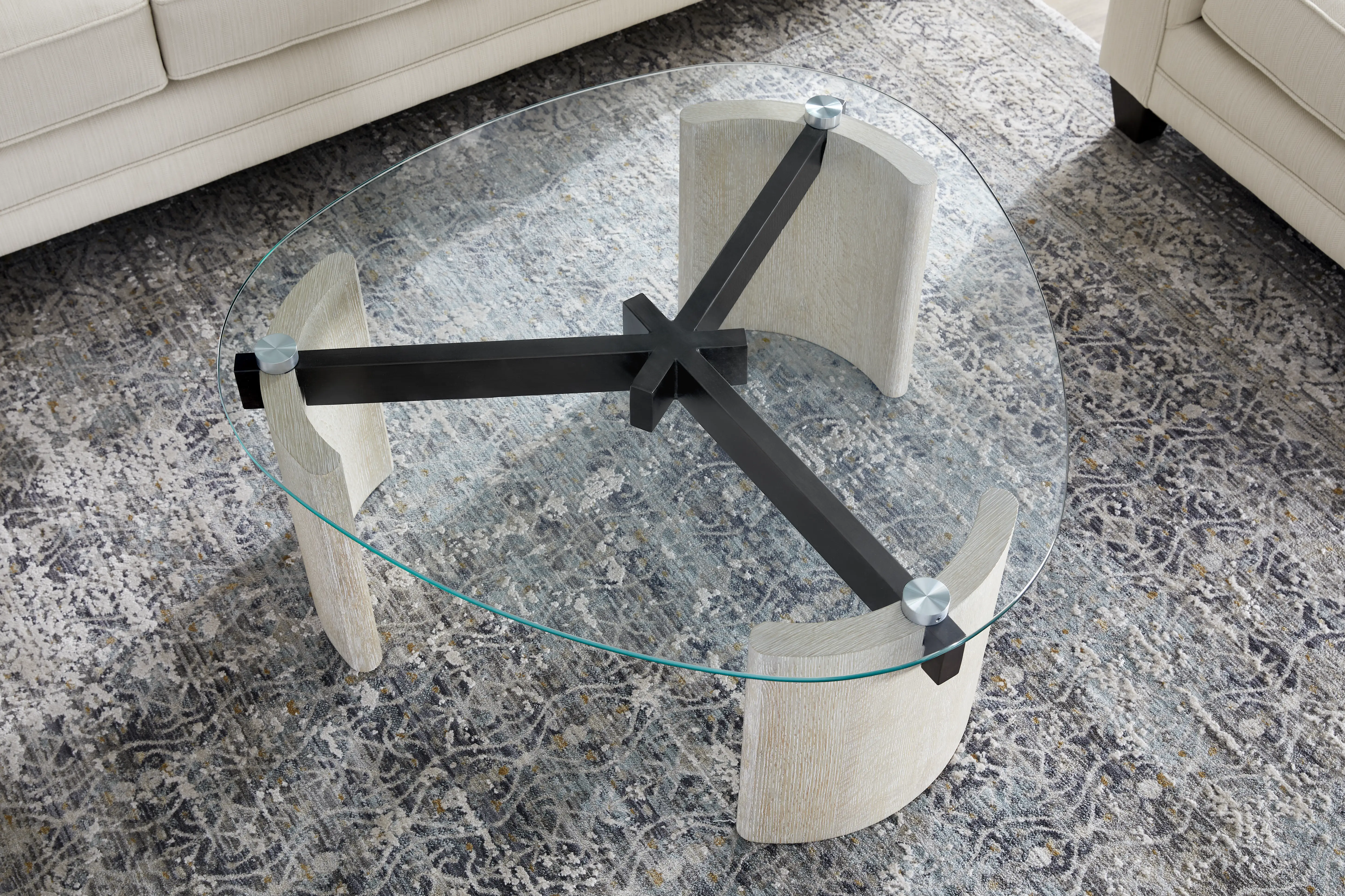 Giannis Brown Cocktail Table - Thumbnail - Image 4