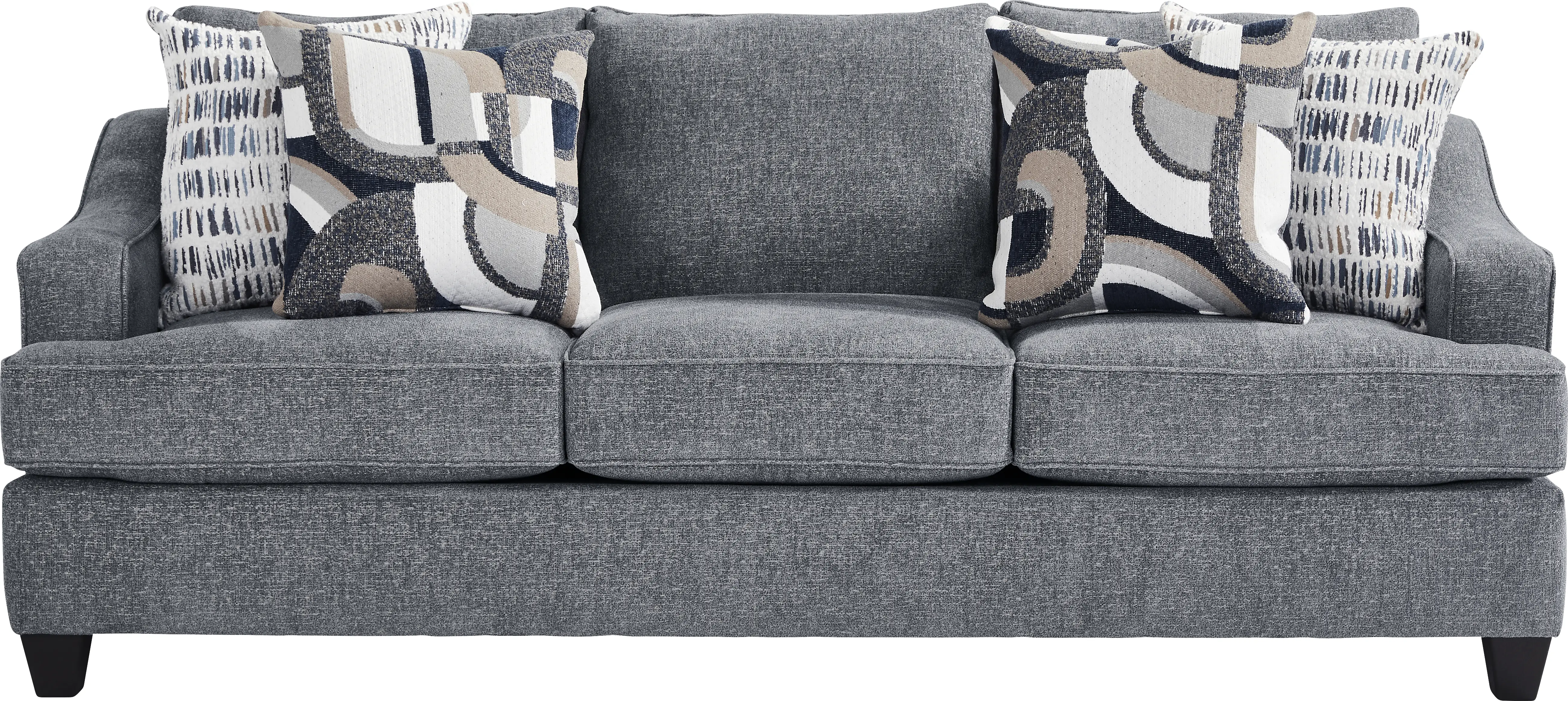 Riley Blue Sofa - Thumbnail - Image 1
