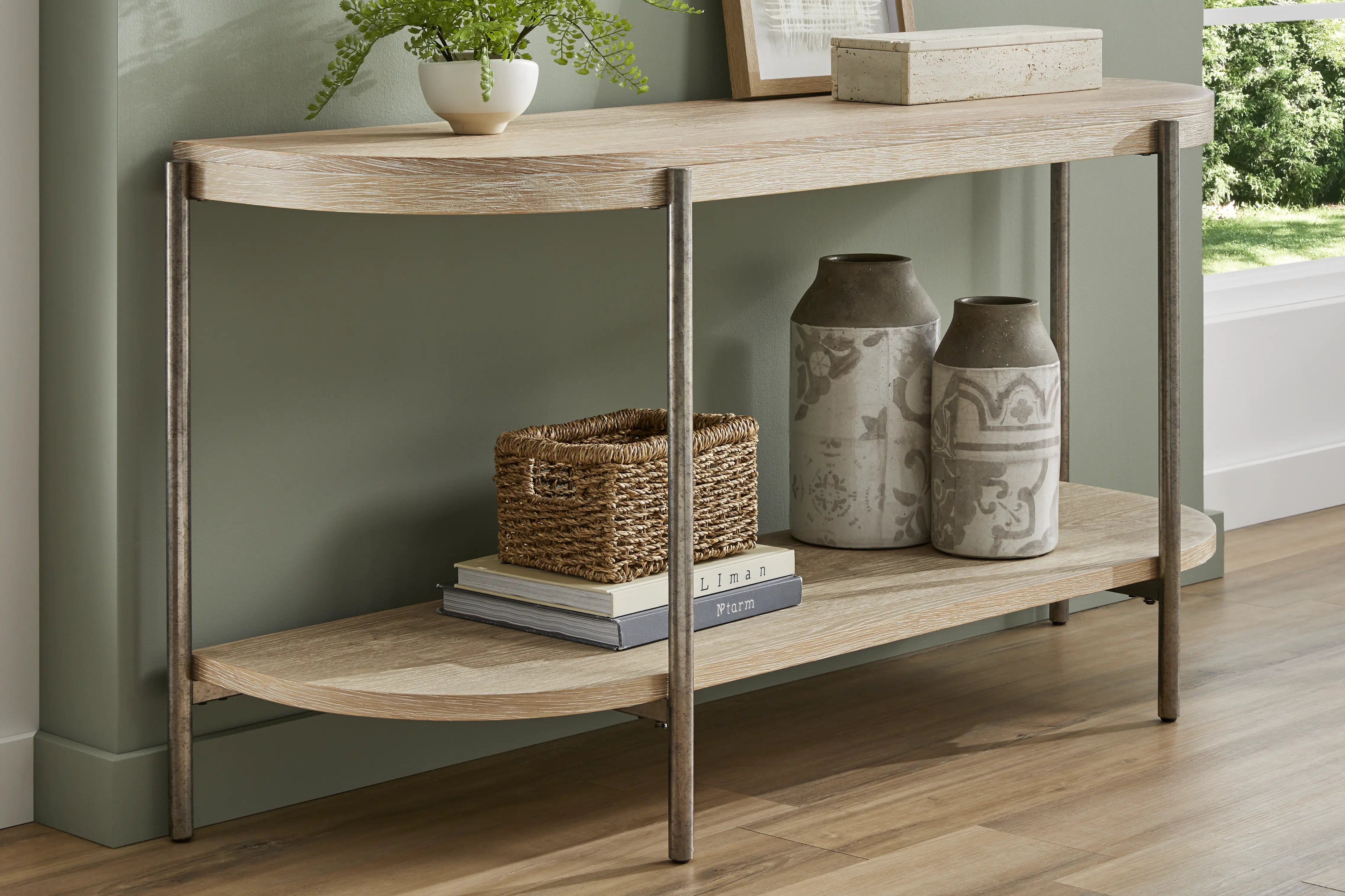 Cheshire Gray Sofa Table - Thumbnail - Image 3
