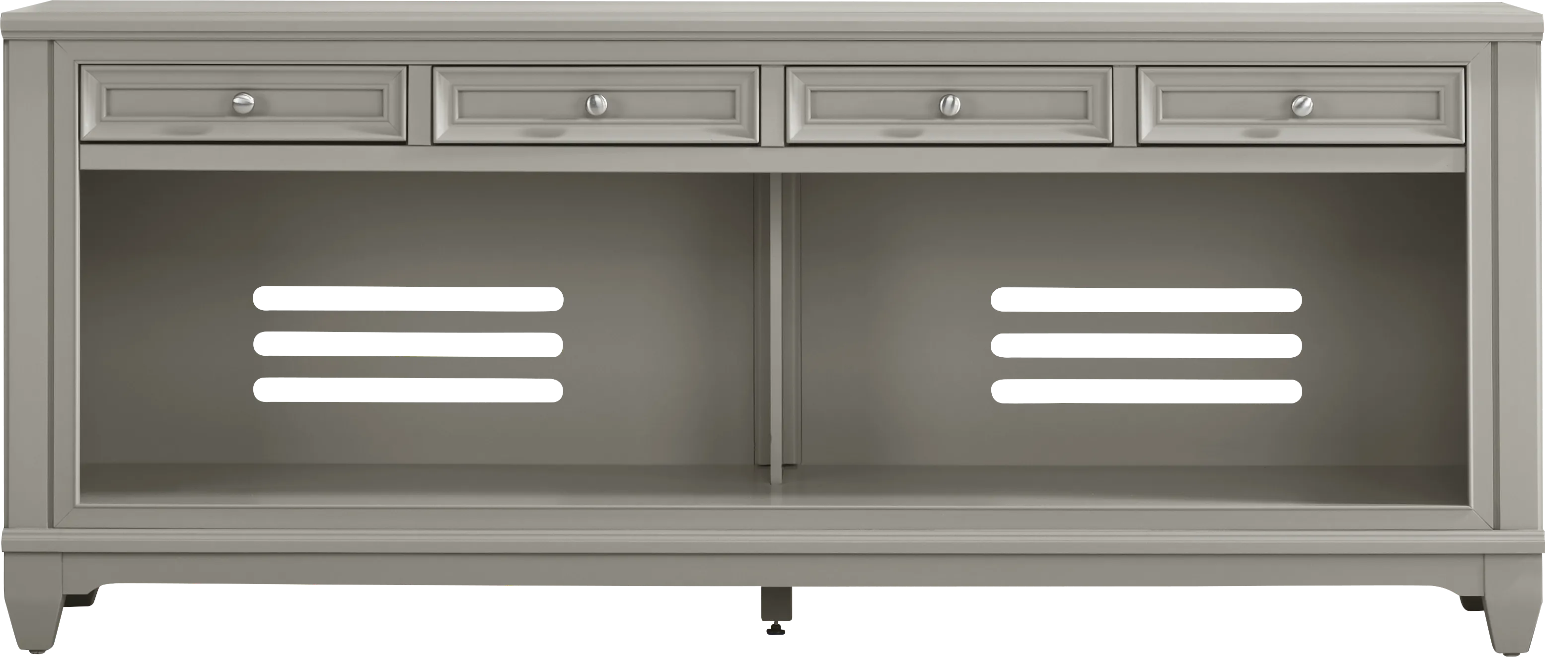Hilton Head Gray 80 in. Console - Thumbnail - Image 1