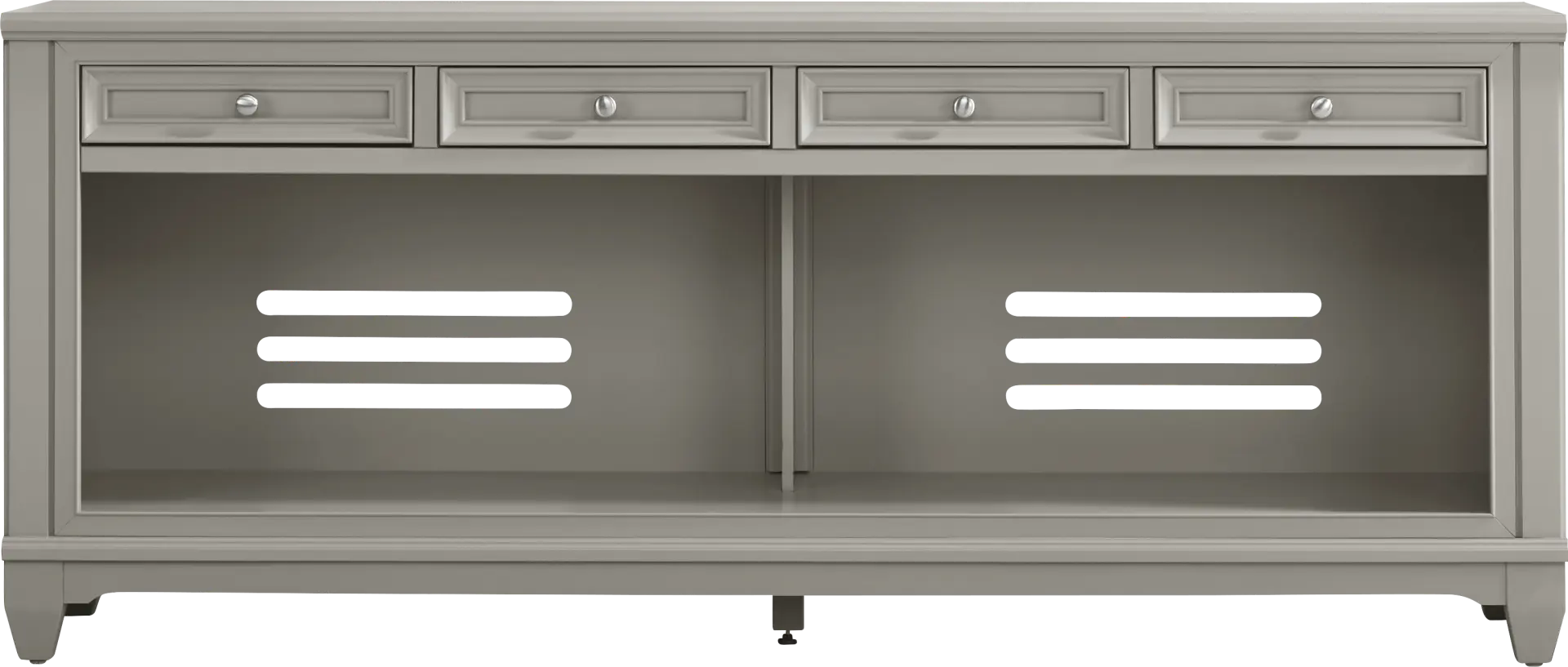 Hilton Head Gray 80 in. Console