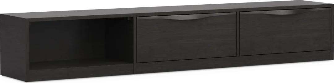 Kids Stardust Charcoal Reversible Underbed Storage Unit