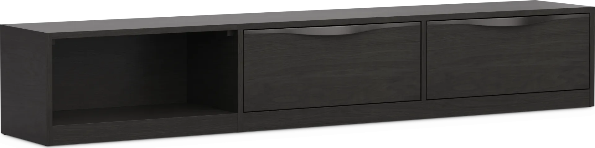 Kids Stardust Charcoal Reversible Underbed Storage Unit