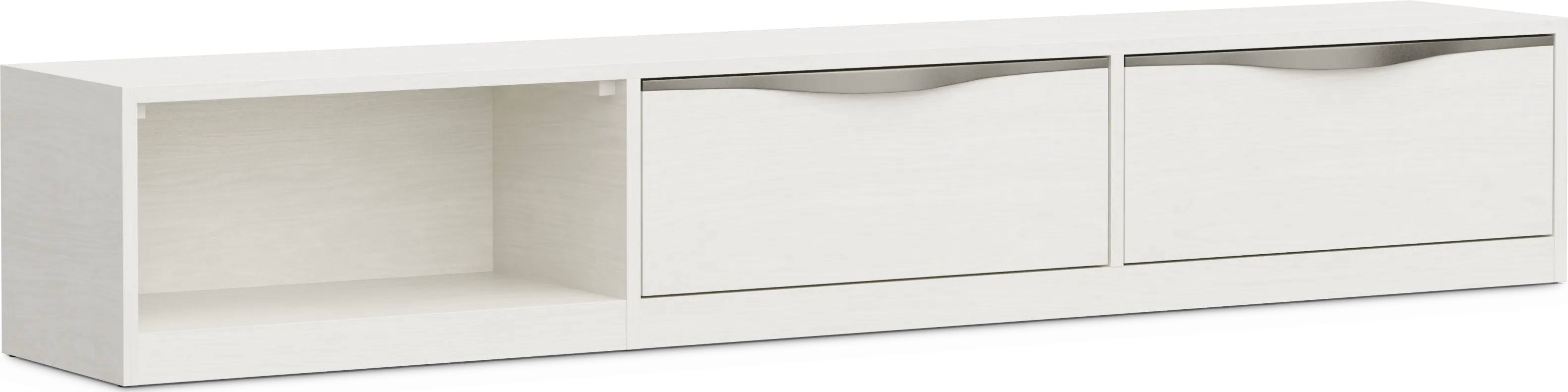 Kids Stardust Pearlized White Reversible Underbed Storage Unit - Thumbnail - Image 1