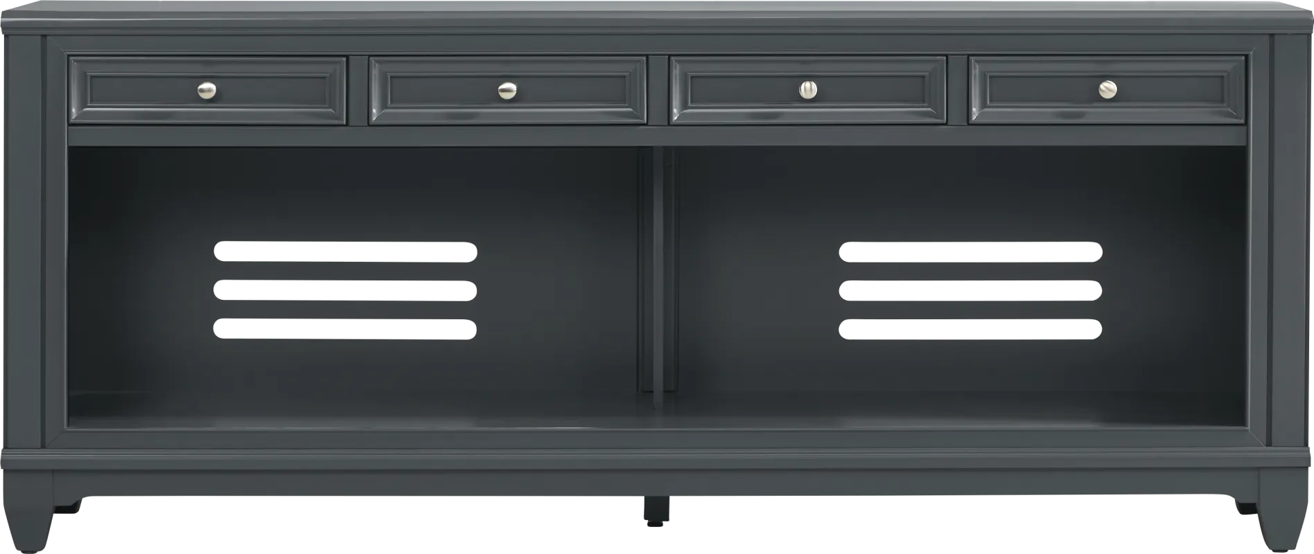 Hilton Head Graphite 80 in. Console
