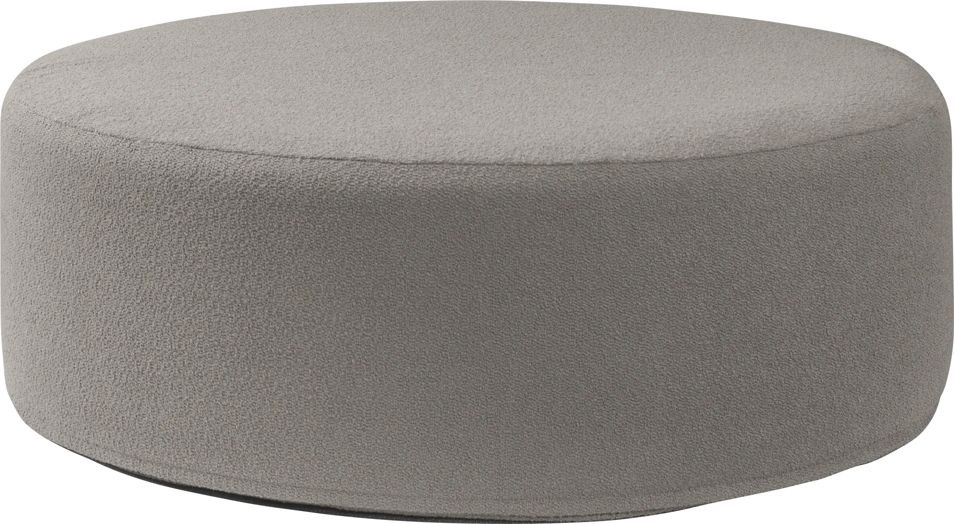 Bevina II Dark Gray Large Ottoman