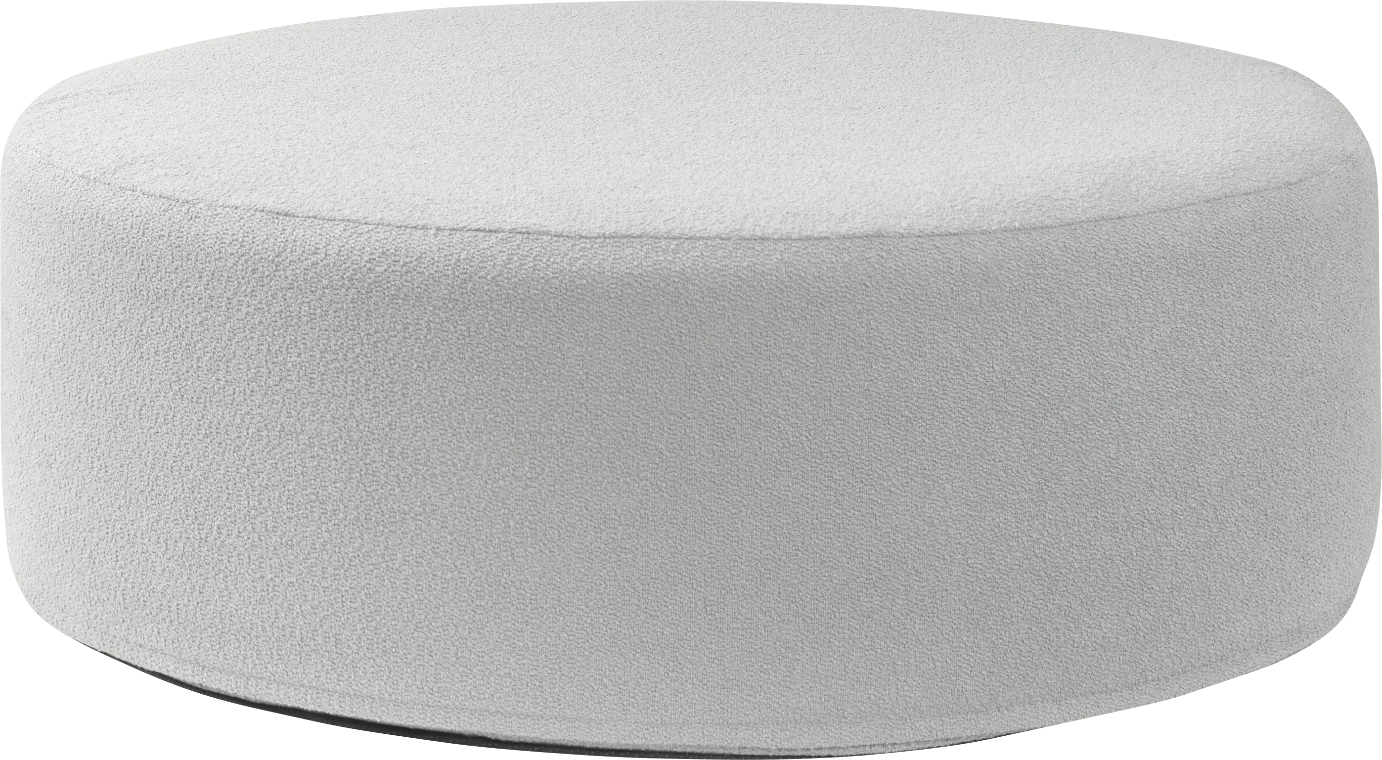 Bevina II Silver Large Ottoman - Thumbnail - Image 1