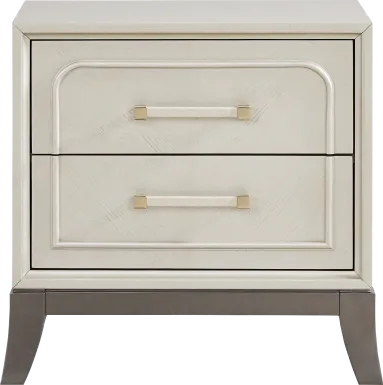 Colette Silver Nightstand