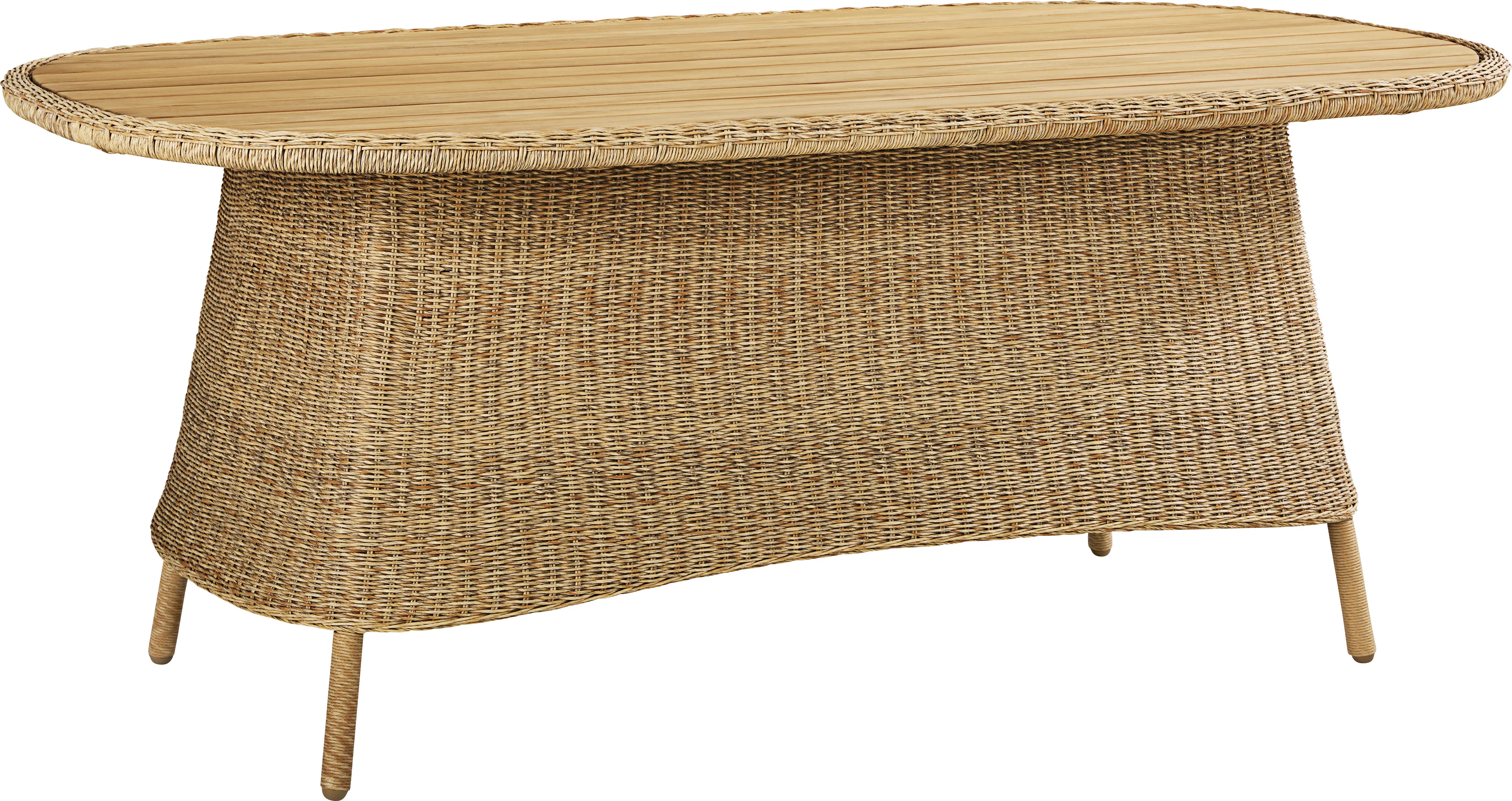 Sarina Bay Natural 5 Pc Outdoor Dining Set - Thumbnail - Image 2