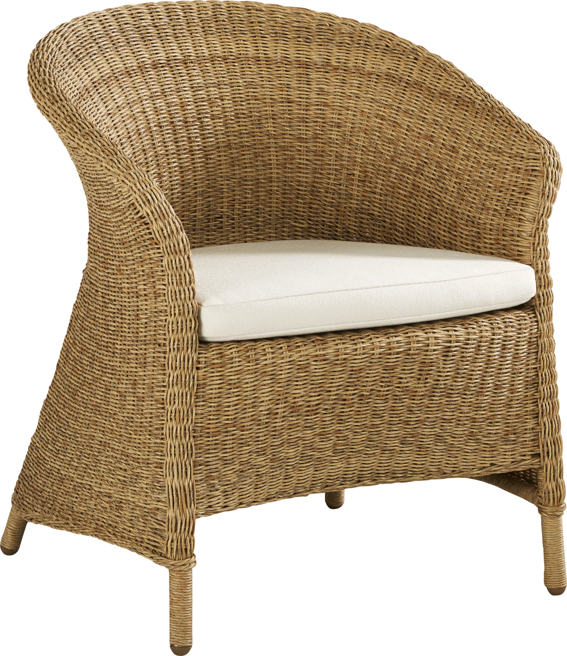 Sarina Bay Natural Outdoor Arm Chair - Image 1